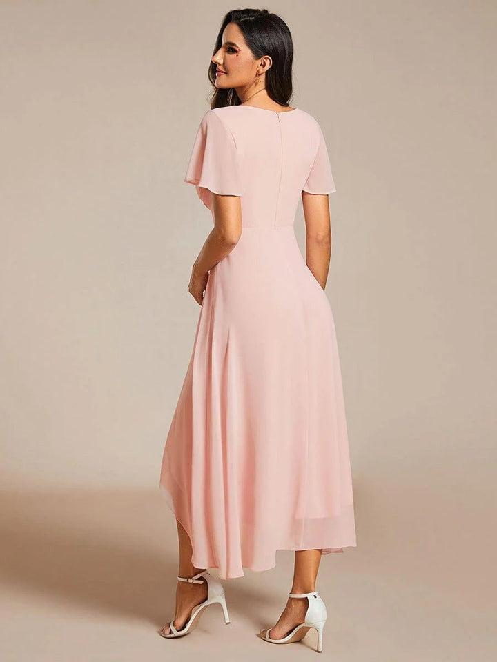 Arah | Ruffled Pleated Dress