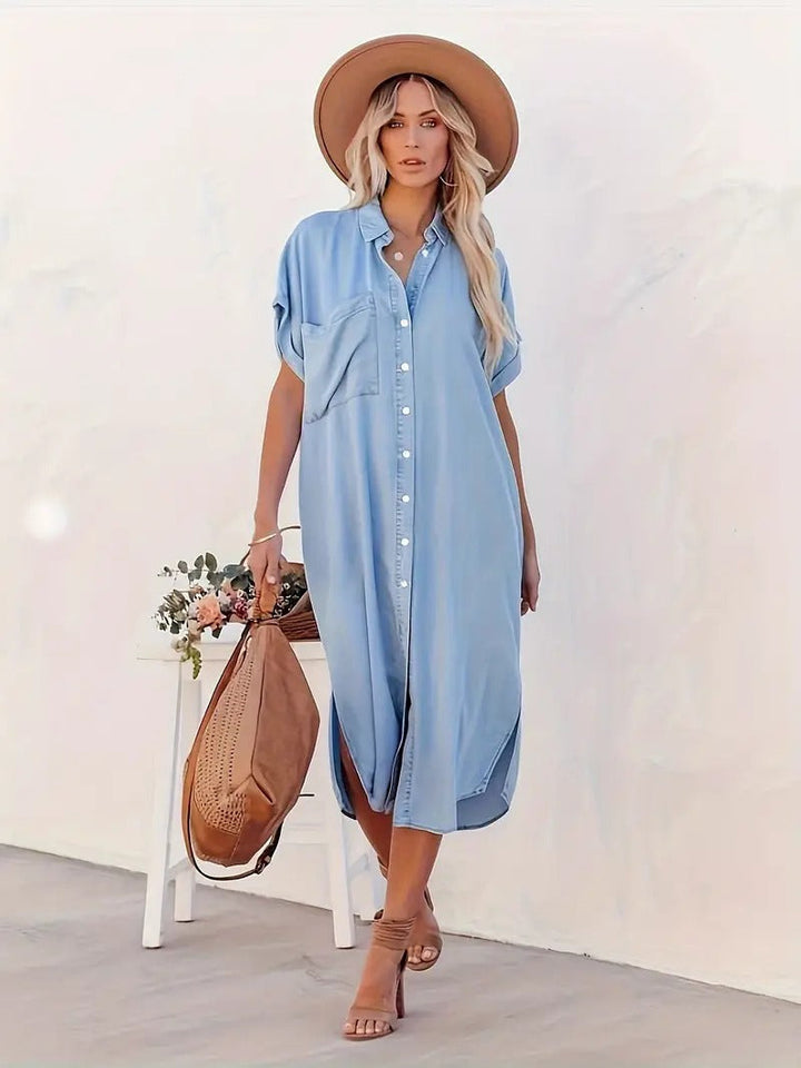 Zara™ | Effortless Elegance Shirt Dress
