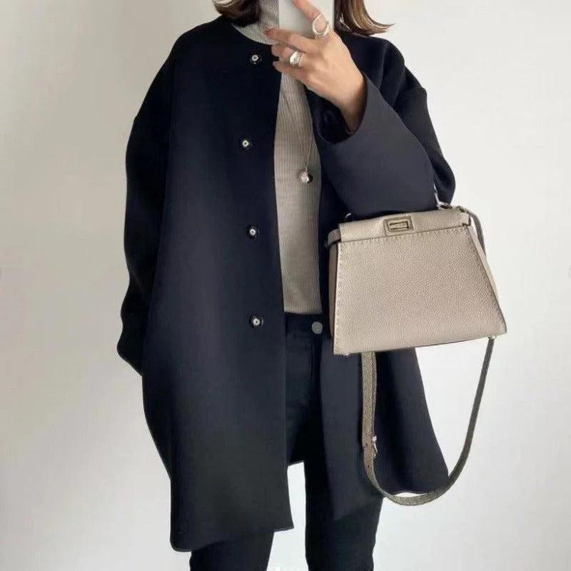 Zoey - Chic and Comfortable Woolen Jacket for Women