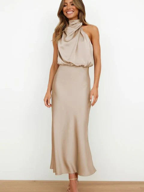 Elegant Off-Shoulder Midi Dress for Women - Perfect for Every Occasion