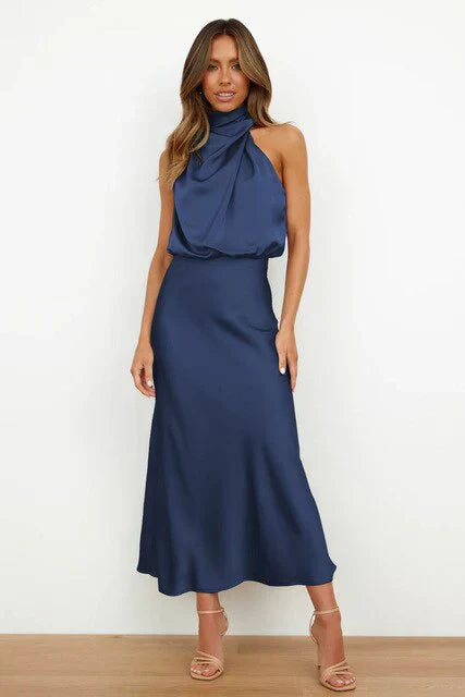 Elegant Off-Shoulder Midi Dress for Women - Perfect for Every Occasion