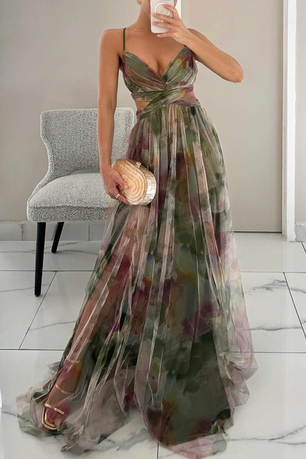 Variant image for Floral Maxi Dress for Women - Elegant Design & Comfortable Fit-5