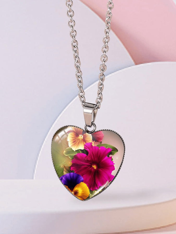 Viola™ | Elegant Women's Heart Necklace