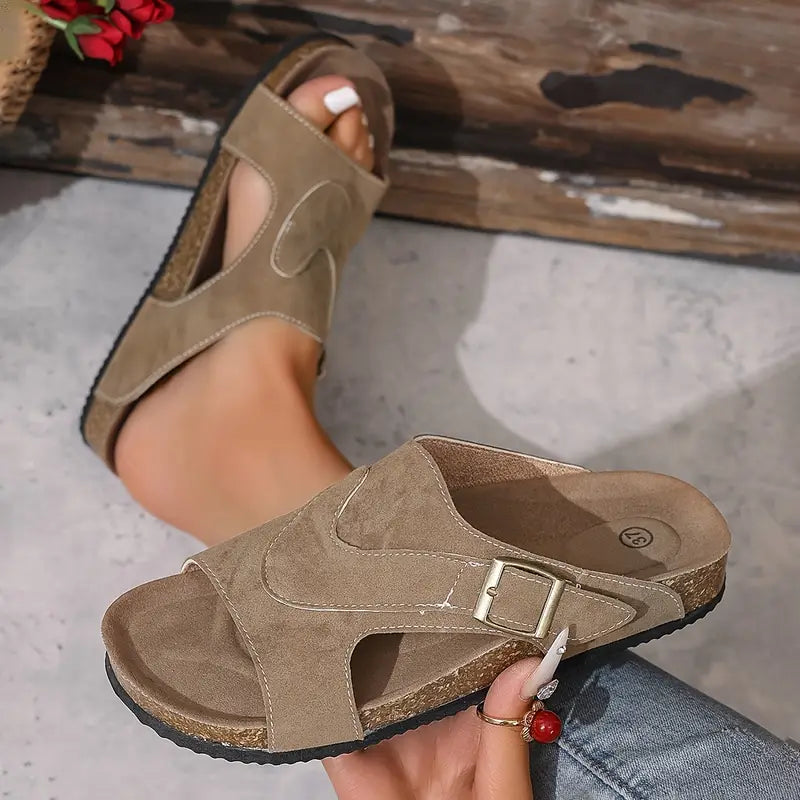 Liva™ - Casual leather orthopedic sandals