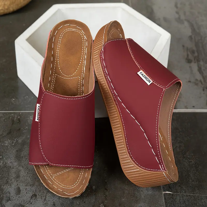 Live™ - Casual leather orthopedic sandals