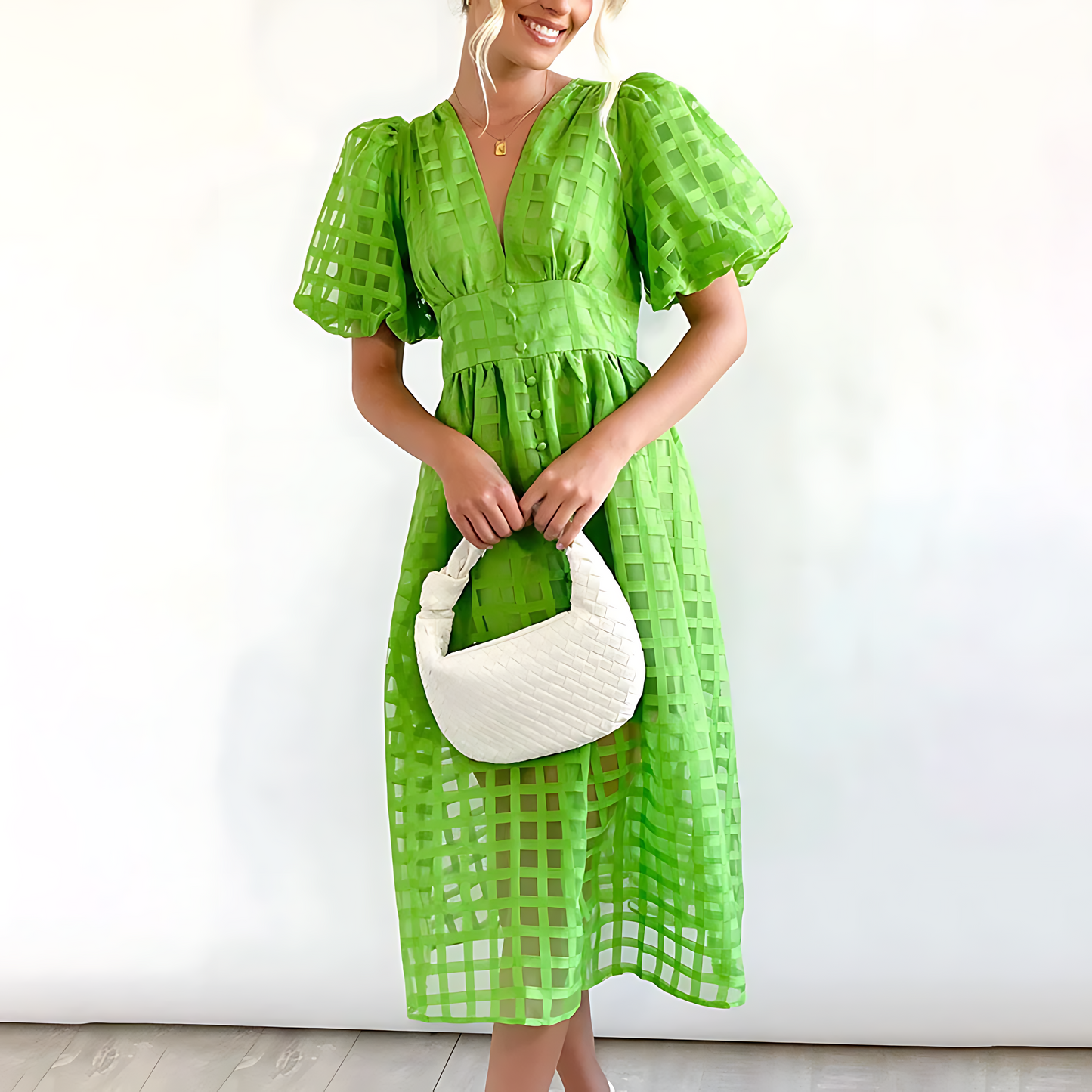 Variant image for Womens Dress - Elegant Summer Style for Effortless Comfort-25