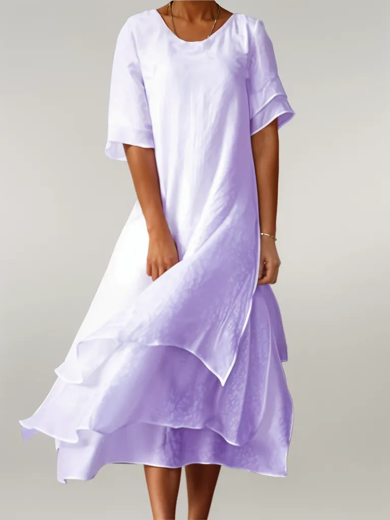 Elegant Women's Long Dress - Timeless Style & Comfortable Fit