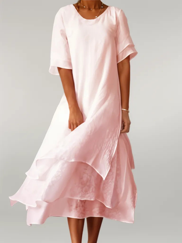 Elegant Women's Long Dress - Timeless Style & Comfortable Fit