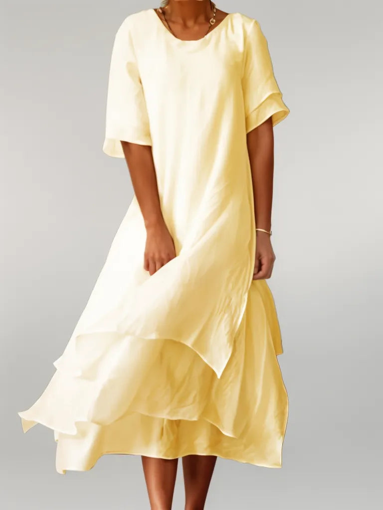 Elegant Women's Long Dress - Timeless Style & Comfortable Fit