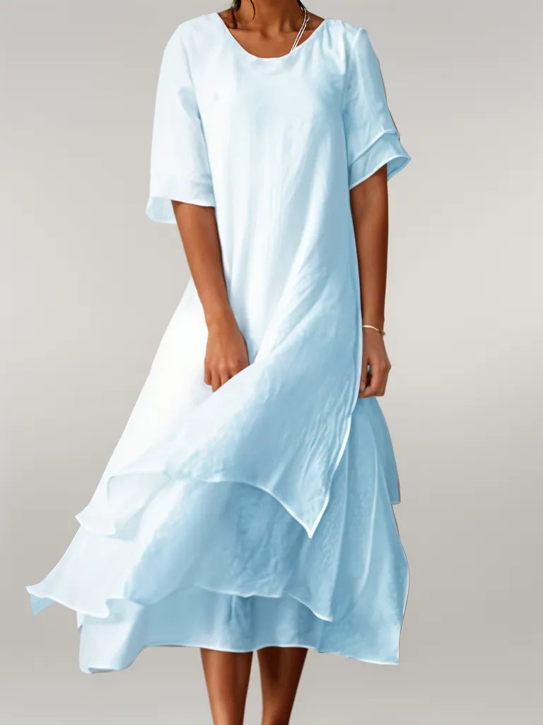 Elegant Women's Long Dress - Timeless Style & Comfortable Fit