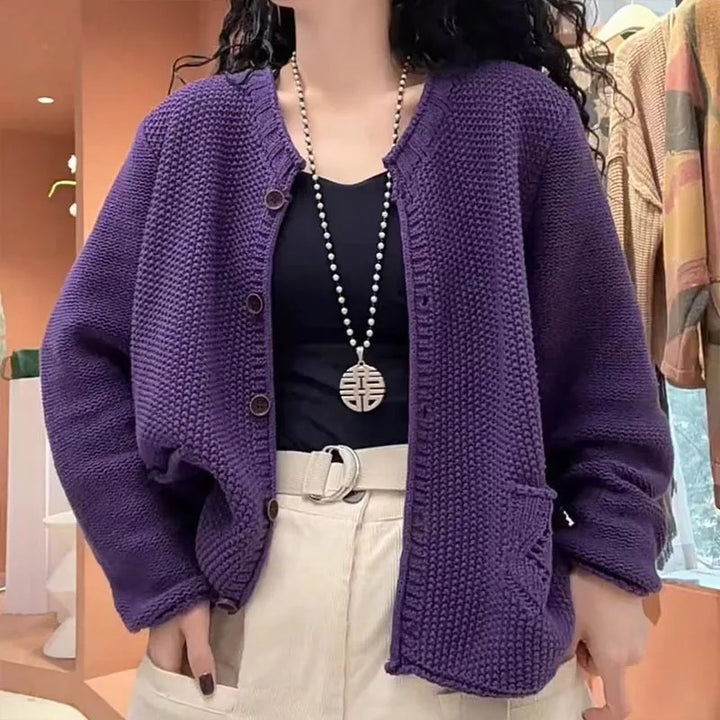 Valentina™ | Chic Pocket Cardigan for Women